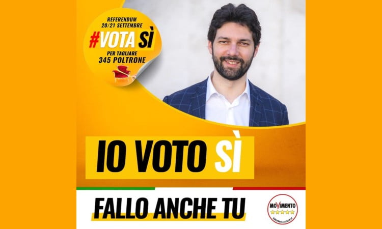 Referendum, il 20 e 21 settembre votiamo sì per continuare a cambiare l’Italia