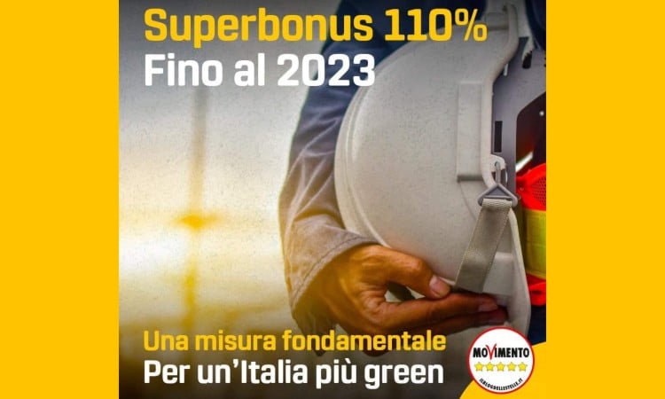 Superbonus 110% fino al 2023