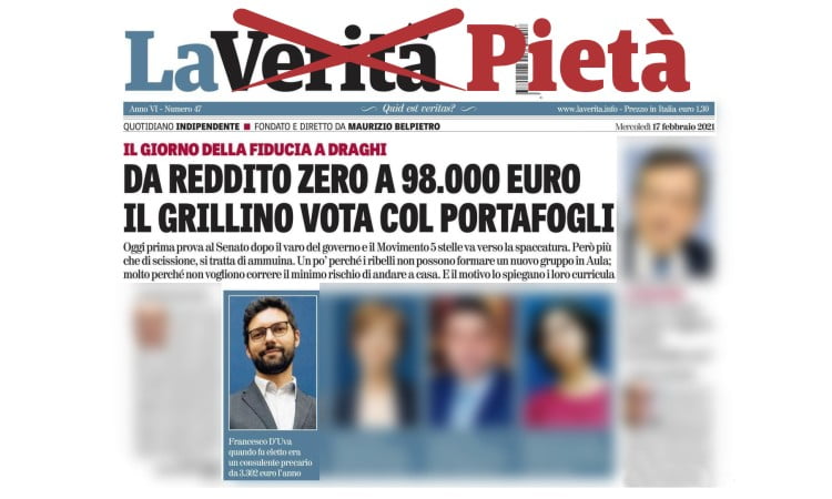 Posso dire La Verità? Provo pietà