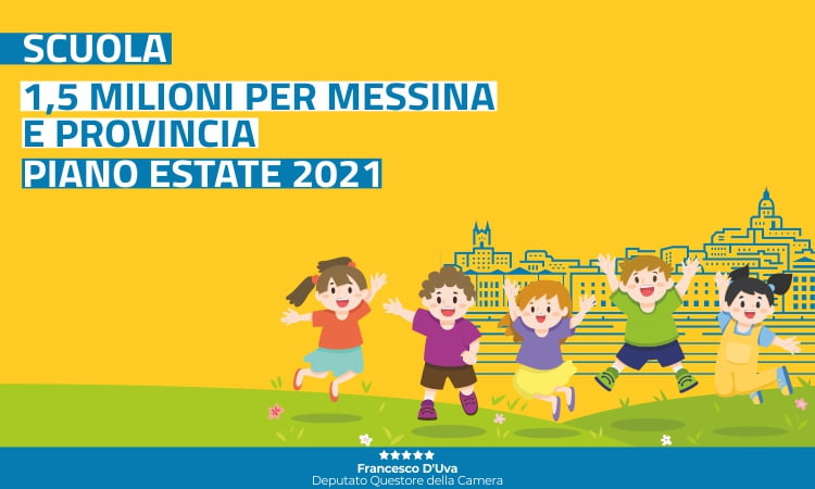 In arrivo 1,5 milioni per le scuole di Messina e provincia