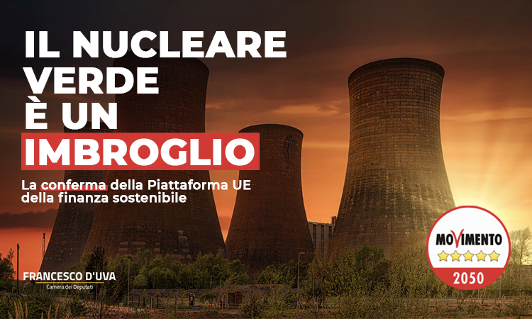 Il nucleare verde è un imbroglio: la conferma della Piattaforma europea della finanza sostenibile