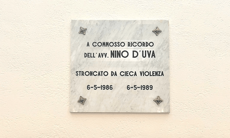 In ricordo di Nino D’Uva, vittima di mafia, a 36 anni dal suo omicidio